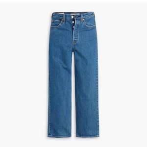 Levi’s Ribcage Straight Ankle Jeans